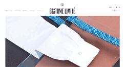 Desktop Screenshot of costumelimite.com